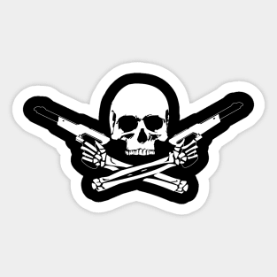 SKULL N' ZAPPERS Sticker